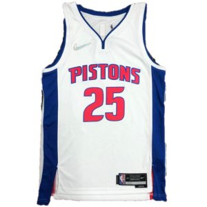 Men's Detroit Pistons Derrick Rose High - quality #25 Nike White 2021/22 Swingman NBA Jersey Icon Edition Hurry! Exclusive offer. Get your hands on this outstanding jersey right away.