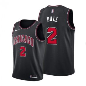 Men's Elegant Chicago Bulls Lonzo Ball #2 Nike Black Swingman Jersey Statement Edition Join the elite! Get this exclusive jersey.