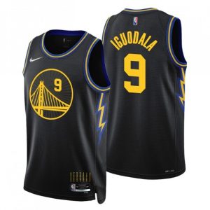 Men's Golden State Warriors Andre Iguodala Magnificent #9 Black 2021/22 Swingman Jersey City Edition Stand out from the crowd! Wear this eye - catching jersey.