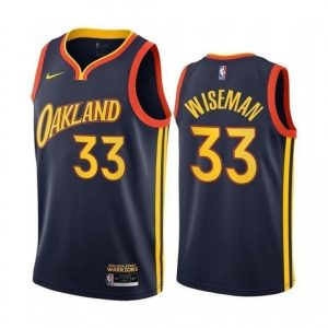 Men's Golden State Warriors James Wiseman #33 Nike Navy 2020/21 Swingman Jersey Glamorous City Edition Don't be left out! Get this stylish jersey and show your team pride.