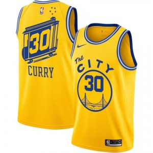 Men's Golden State Warriors Phenomenal Curry #30 Yellow Classics Finished Swingman Jersey City Classic Edition Perfect fit! Order this comfortable jersey.