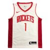 Men's Gorgeous Houston Rockets Tracy McGrady #1 Nike White Swingman Jersey Association Edition Stand out from the crowd! Wear this eye - catching jersey.