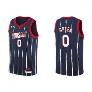 Men's Houston Rockets Jalen Green #0 Nike Navy 2021/22 Swingman Jersey City Edition Premium Sports enthusiasts