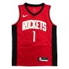 Men's Houston Rockets Tracy McGrady #1 Premium - grade Nike Red Swingman Jersey Icon Edition Authentic look! Wear this genuine jersey.