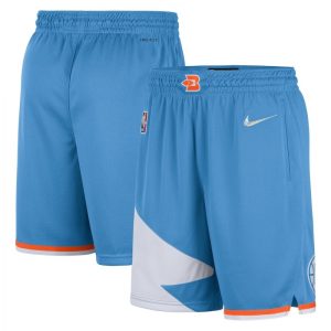 Men's LA Clippers Nike Blue 2021/22 Swingman Shorts City Edition Premium Perfect fit! Order this comfortable jersey.
