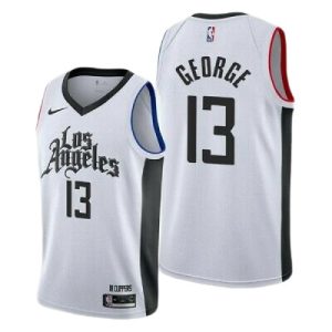 Men's LA Delightful Clippers Paul George #13 Nike White 2020/21 Swingman Player Jersey – City Edition Be the first! Order this trendy jersey ahead of the crowd.