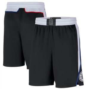 Men's LA Striking Clippers Nike Black 2020/21 Swingman Shorts City Edition Perfect fit! Order this comfortable jersey.