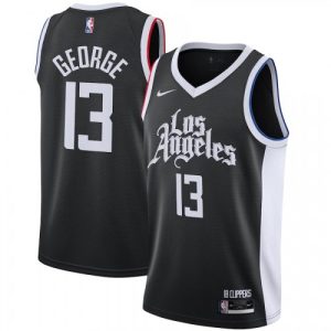 Men's LA Top - notch Clippers Paul George #13 Nike Black 2020/21 Swingman Player Jersey – City Edition Designed for performance! Get this functional jersey.