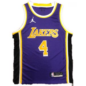 Men's Los Angeles Classy Lakers Rajon Rondo #4 Jordan Purple Swingman NBA Jersey Statement Edition Don't be left out! Get this stylish jersey and show your team pride.