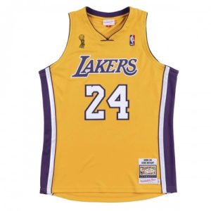 Men's Los Angeles Lakers Finals Kobe Bryant #24 Yellow 08 09 Impressive Hardwood Classics Jersey Hurry! Exclusive offer. Get your hands on this outstanding jersey right away.