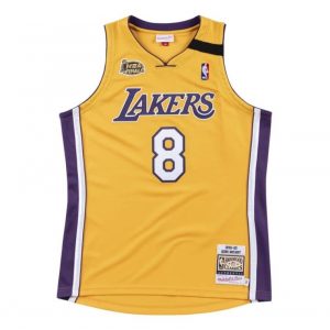Men's Los Angeles Lakers Home Final Kobe Bryant #8 Throwback Yellow 1999 00 Terrific Hardwood Jersey Time - sensitive! Order now before the deal expires.