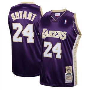 Men's Los Angeles Lakers Kobe Bryant #24 Impressive Throwback Purple Hall of Fame Class of 2020 Jersey Be a part of the action! Get this game - ready jersey.