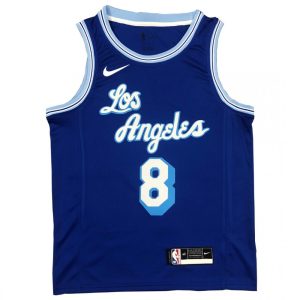 Men's Los Angeles Lakers Kobe Bryant #8 Nike Blue 2020 Swingman Jersey Notable Classic Edition High - demand item! Order this sought - after jersey immediately.