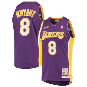 Men's Los Angeles Lakers Kobe Bryant #8 Purple 00 Elegant 01 Hardwood Classics Jersey Designed for performance! Get this functional jersey.