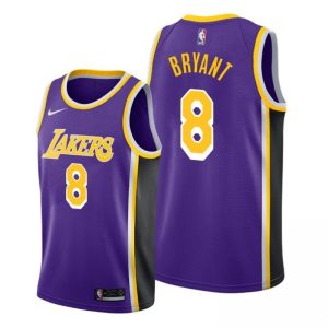 Men's Los Angeles Lakers Kobe Bryant #8 Purple Swingman Jersey Statement Delightful Edition For the true fans! Secure this authentic jersey now.
