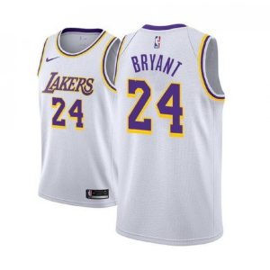 Men's Los Angeles Lakers Kobe Magnificent Bryant #24 White Swingman Jersey Association Edition Limited edition! Don't miss your chance to own this unique jersey.