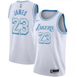 Men's Los Angeles Lakers LeBron James #23 Nike White Prime 2020/21 Swingman Jersey City Edition Last chance! Grab this awesome jersey before it's gone for good.