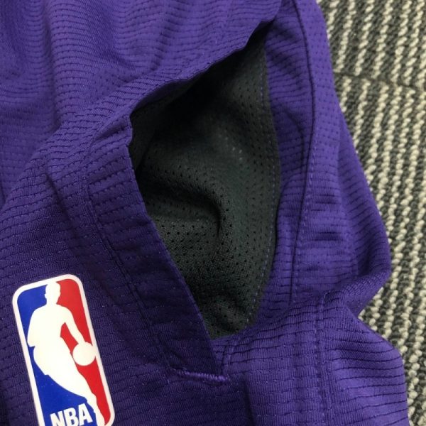 Men's Los Angeles Lakers Training Shorts Purple Glamorous - Image 2