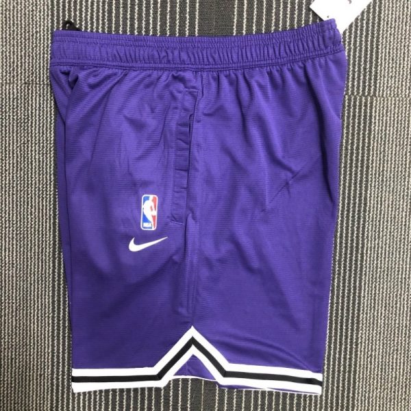 Men's Los Angeles Lakers Training Shorts Purple Glamorous - Image 3