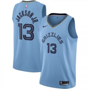 Men's Memphis Grizzlies Gorgeous Jaren Jackson Jr. #13 Nike Blue 19/20 Swingman Jersey Statement Edition Celebrate your team! Order this commemorative jersey.