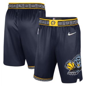 Men's Memphis Grizzlies Nike Enchanting Navy 2021/22 Swingman Short City Edition Designed for performance! Get this functional jersey.