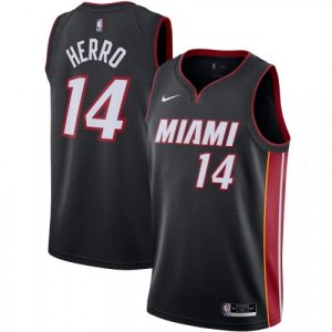 Men's Miami Heat Tyler Exceptional Herro #14 Nike Black 202021 Swingman Jersey Icon Edition Celebrate your team! Order this commemorative jersey.