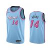 Men's Miami Heat Tyler Gorgeous Herro #14 Nike Blue 2019/20 Finished Swingman Jersey City Edition Flash sale! Snag this great jersey at a discounted price.