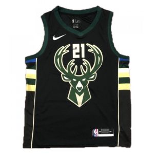 Men's Milwaukee Bucks Jrue Holiday #21 Nike Black Swingman Jersey Statement Edition Admirable Limited stock! Be quick and grab this must - have jersey to support your team.