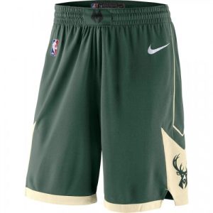 Men's Milwaukee Bucks Nike Green 2019/20 Swingman Sophisticated Shorts Icon Edition Enhance your game - day look! Get this fashionable jersey.