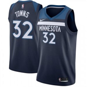 Men's Minnesota Timberwolves Karl Notable Anthony Towns #32 Nike Navy Swingman Jersey Icon Edition Join the elite! Get this exclusive jersey.
