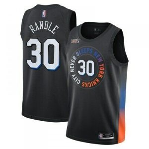 Men's New Glamorous York Knicks Julius Randle #30 Nike Black 2020/21 Swingman Jersey City Edition For the true fans! Secure this authentic jersey now.