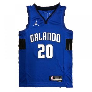 Men's Orlando Magic Markelle Fultz #20 Nike 2021/22 Fantastic Swingman Jersey Statement Edition Be the first! Order this trendy jersey ahead of the crowd.