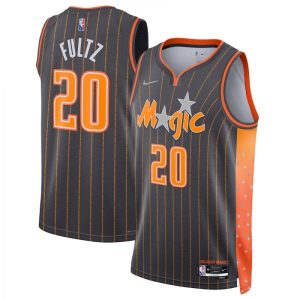 Men's Orlando Magic Markelle Fultz #20 Nike 2021/22 Swingman Jersey City Edition Anthracite Amazing Time - sensitive! Order now before the deal expires.