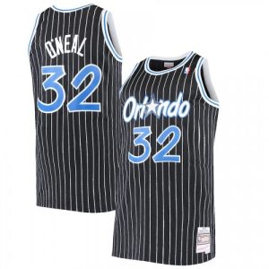 Men's Orlando Magic Shaquille O'Neal #32 Throwback Black 94 95 Hardwood Classics Luxurious Jersey Limited stock! Be quick and grab this must - have jersey to support your team.