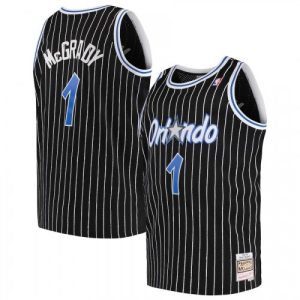 Men's Orlando Magic Tracy McGrady #1 Throwback Black High - quality 03 04 Hardwood Classics Jersey Gift idea! Surprise a sports fan with this amazing jersey.