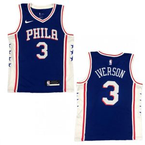 Men's Philadelphia 76ers Allen Iverson #3 Nike Fabulous Royal Swingman Jersey Icon Edition Upgrade your fan gear! Order this premium jersey today.
