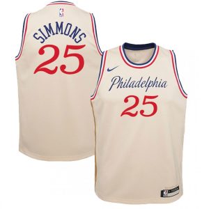 Men's Philadelphia 76ers Ben Simmons #25 Fabulous White Swingman Jersey Icon Edition Fan favorite! Join thousands who love this premium jersey.