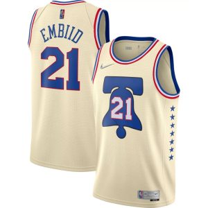 Men's Philadelphia 76ers Joel Embiid #21 Nike 2021 Swingman Delightful Jersey Earned Edition Best - selling! Order this popular jersey before it's out of stock.