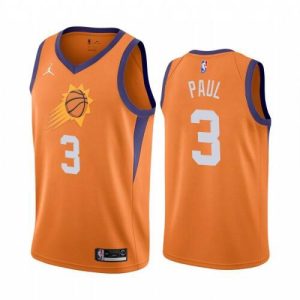 Men's Phoenix Suns Chris Paul #3 Jordan Orange 2020/21 Swingman Superb Jersey Statement Edition For a short time only! Don't miss out on this fantastic jersey.