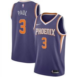 Men's Phoenix Suns Chris Paul #3 Nike Impressive Purple 2020/21 Swingman Jersey Icon Edition Authentic look! Wear this genuine jersey.