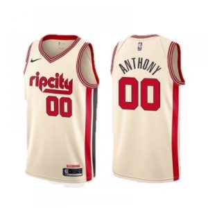 Men's Portland Trail Blazers Carmelo Anthony Nike Captivating Cream 19/20 Swingman Jersey City Edition Join the elite! Get this exclusive jersey.