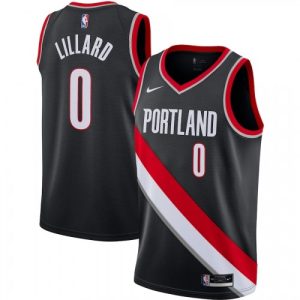 Men's Portland Trail Blazers Damian Lillard #0 Nike Black 2020/21 Swingman Jersey – Icon Glamorous Edition Be a part of the action! Get this game - ready jersey.
