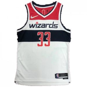 Men's Prime Washington Wizards Kyle Kuzma #33 Nike White 2021/22 Swingman NBA Jersey Association Edition Limited edition! Don't miss your chance to own this unique jersey.