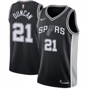 Men's San Antonio Spurs Tim Duncan #21 Nike Black 2020/21 Swingman Jersey Superb Icon Edition Trending now! Grab this hot jersey while you can.