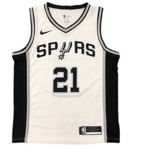 Men's San Antonio Spurs Tim Fantastic Duncan #21 Nike White 2020/21 Swingman Jersey Association Edition Sports enthusiasts