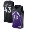 Men's Toronto Raptors Pascal Glamorous Siakam #43 Nike Black&Purple 2021 Swingman NBA Jersey Earned Edition Sports enthusiasts