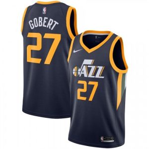 Men's Utah Jazz Rudy Enchanting Gobert #27 Nike Navy Swingman Jersey Icon Edition Authentic look! Wear this genuine jersey.
