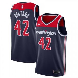 Men's Washington Wizards Splendid Davis Bertans #42 Nike Navy Swingman Jersey Statement Edition Show your dedication! Own this special jersey for your team.