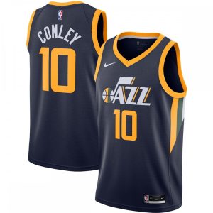 Mike Conley Utah Jazz Nike 2020/21 Swingman Jersey Navy Superior Icon Edition Customizable! Personalize this great jersey.