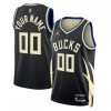 Milwaukee Bucks Jordan Brand Unisex 2022/23 Swingman Custom Jersey Statement Dashing Edition Black Stand out from the crowd! Wear this eye - catching jersey.